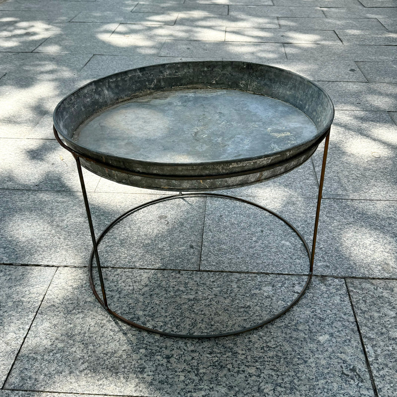 MESA DE JARDÍN REDONDA