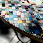 MESA JARDÍN TESELAS