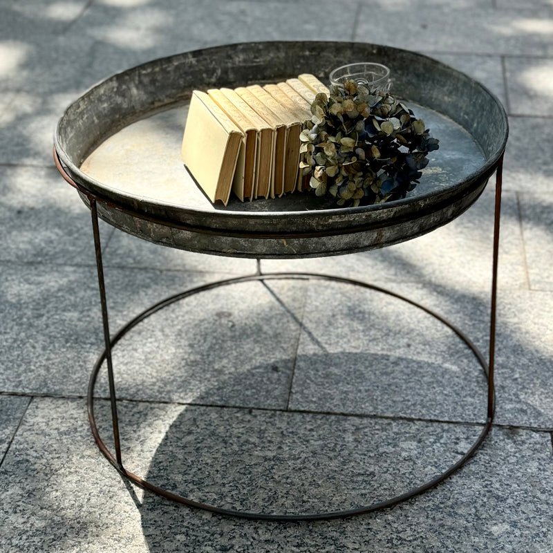 MESA DE JARDÍN REDONDA