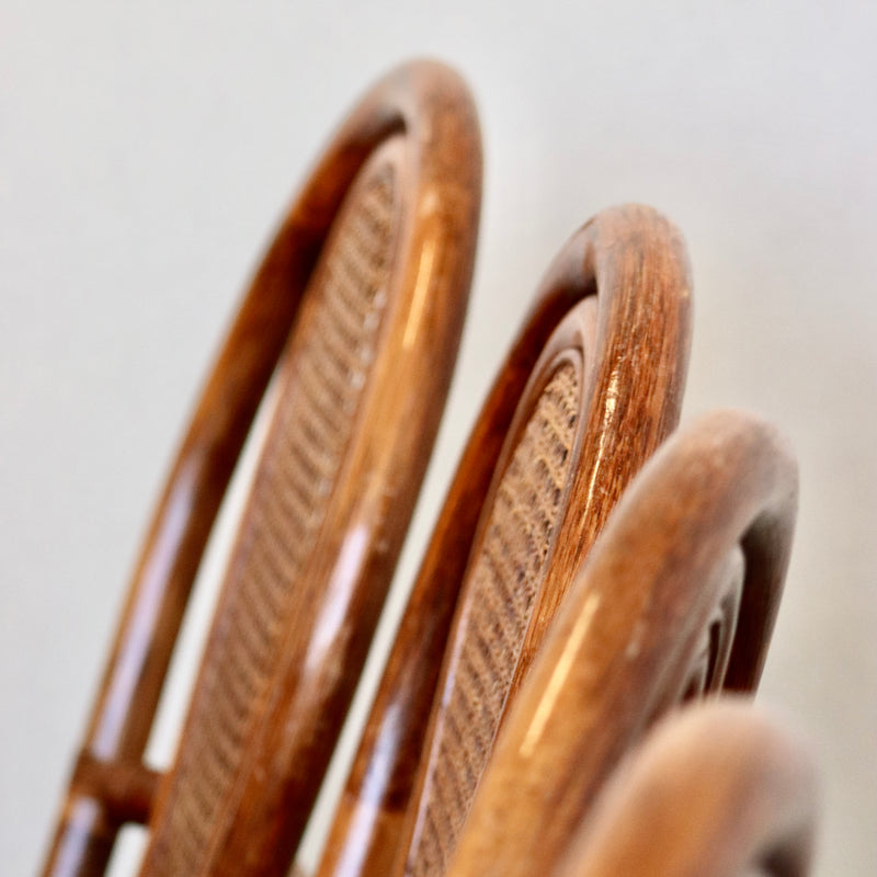 8 SILLAS DE BAMBÚ