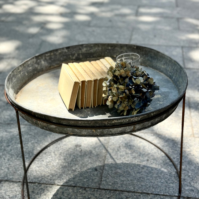 MESA DE JARDÍN REDONDA