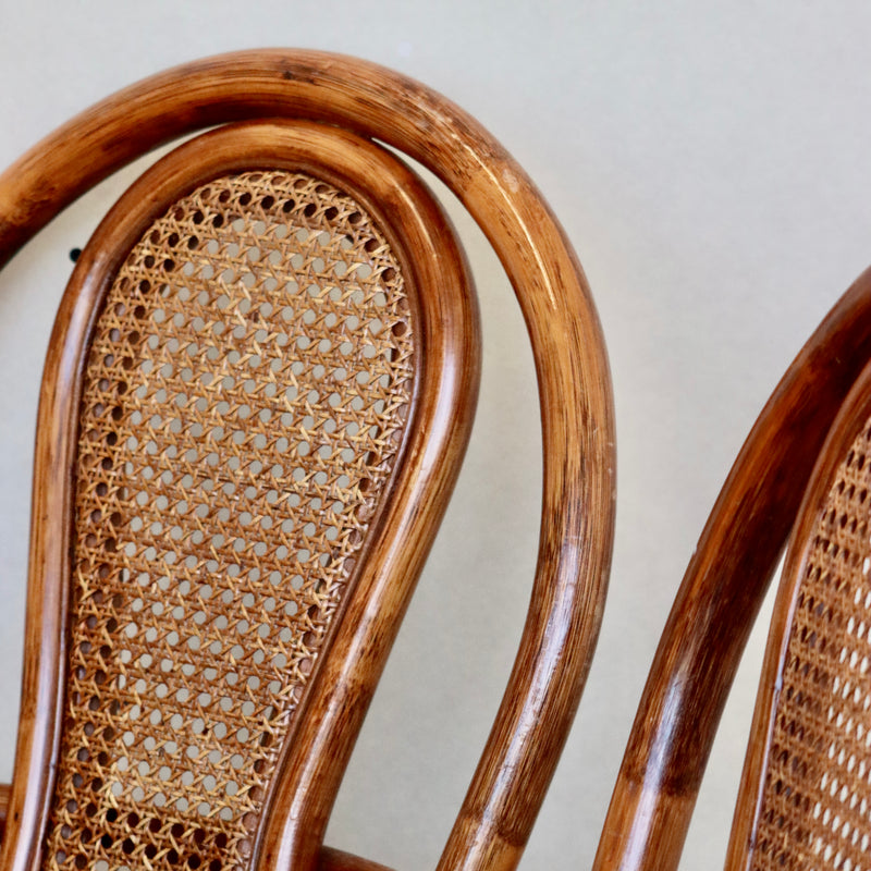 8 SILLAS DE BAMBÚ