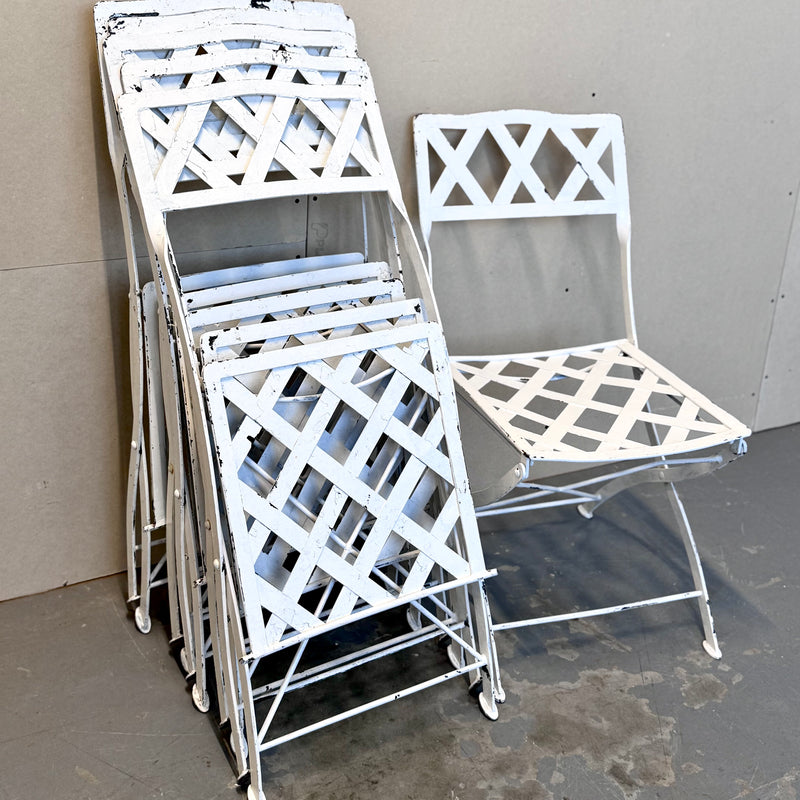 CONJUNTO 6 SILLAS DE JARDÍN PLEGABLES
