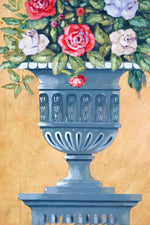PAREJA DE CUADROS DE FLORES
