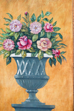 PAREJA DE CUADROS DE FLORES