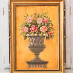 PAREJA DE CUADROS DE FLORES