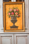 PAREJA DE CUADROS DE FLORES