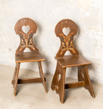 Pareja de Sillas suecas s. XIX