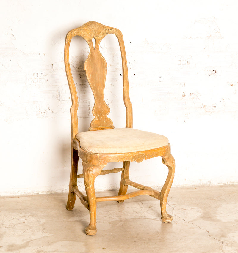 Silla Rococó Suecia 1900