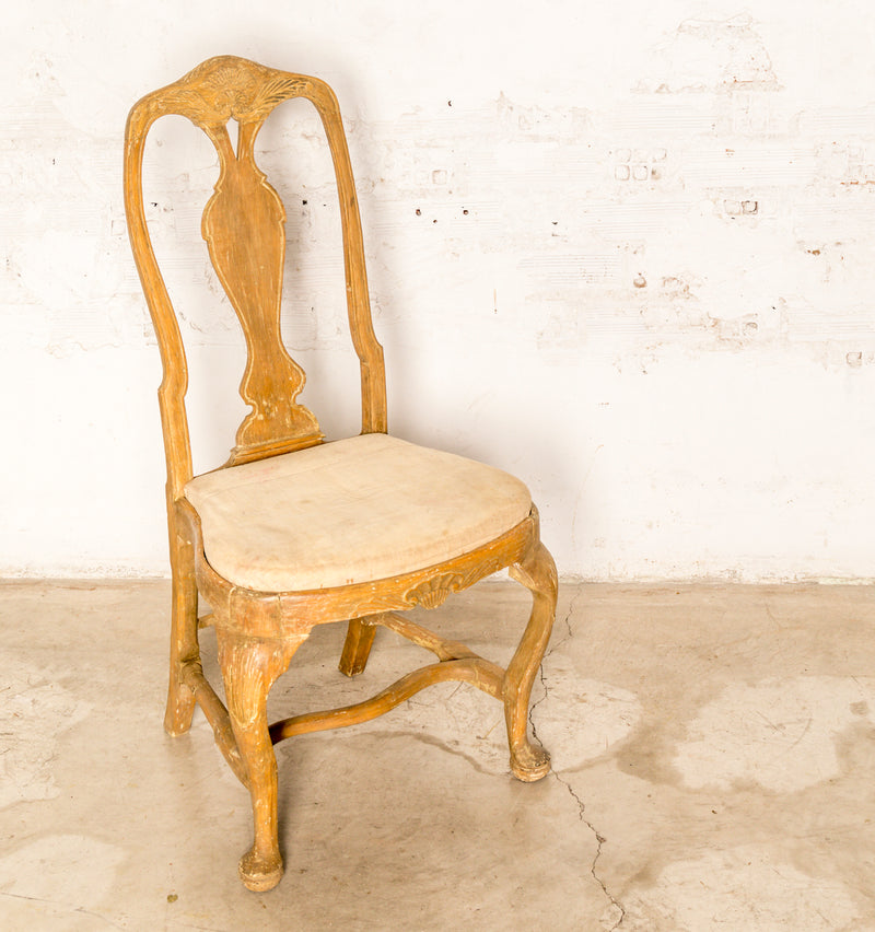 Silla Rococó Suecia 1900